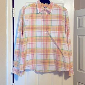 Rockies western button down shirt, women’s XL